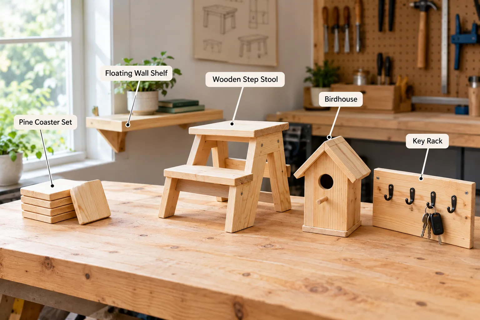 What Woodworking Projects Can Beginners Actually Finish?