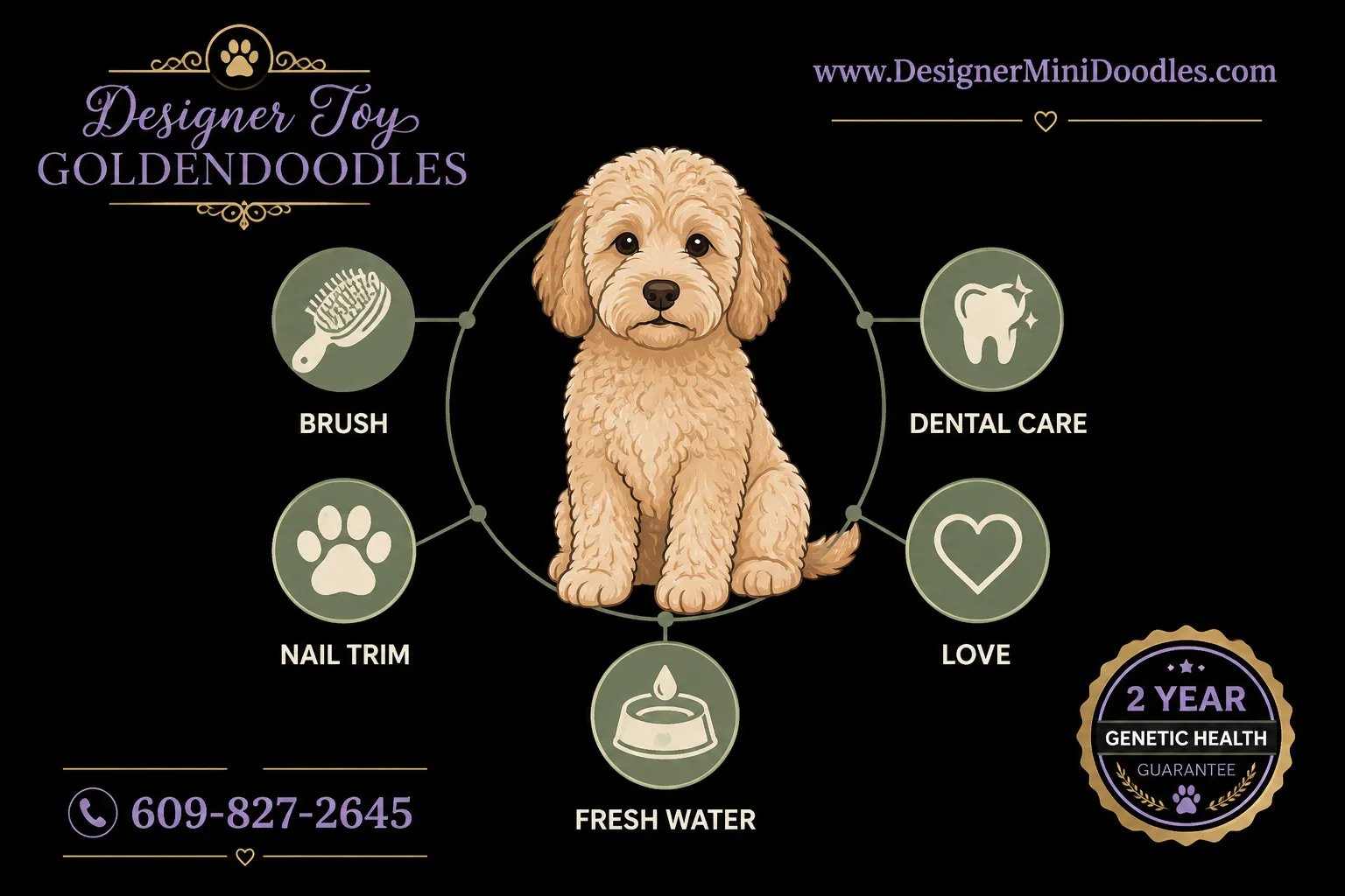Toy Goldendoodle Grooming Requirements