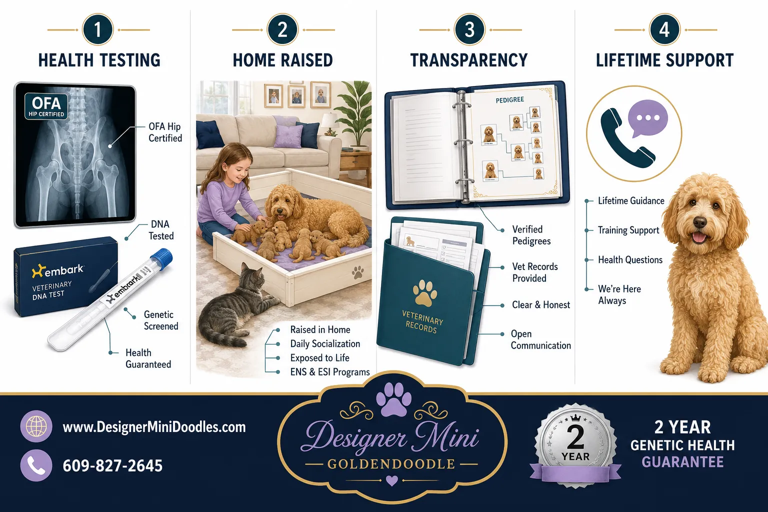 reputable goldendoodle mini breeders
