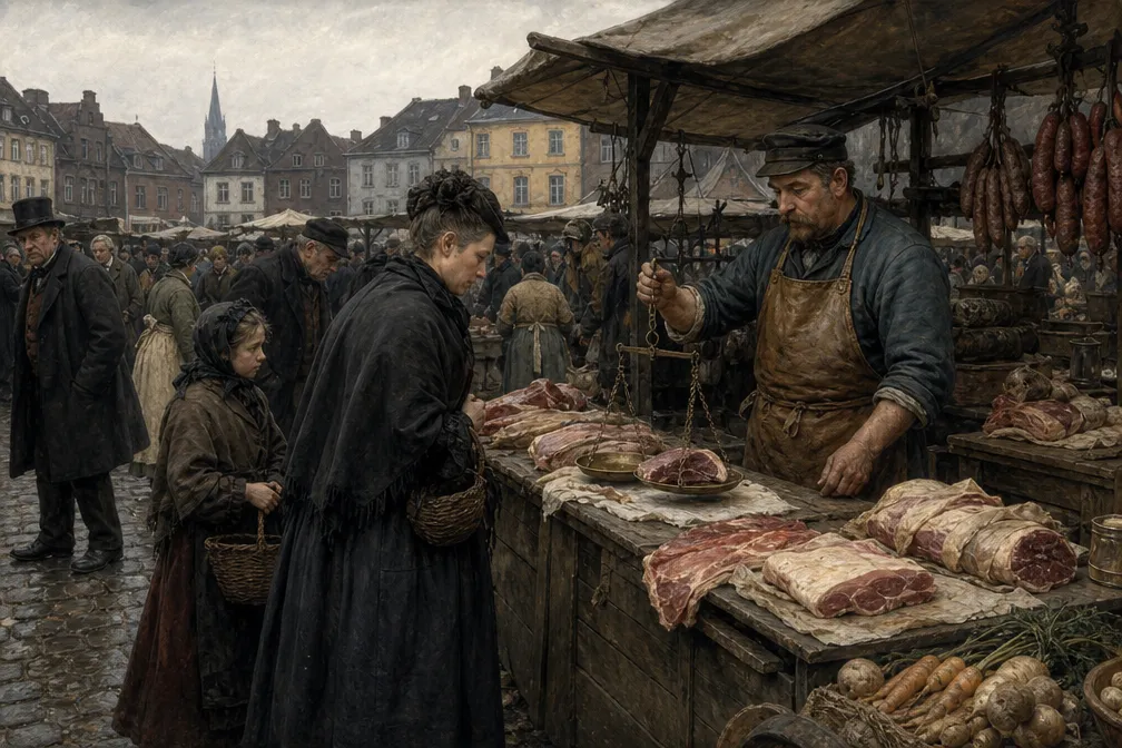 Waren Kartoffeln billiger als Brot in den 1800er Jahren?