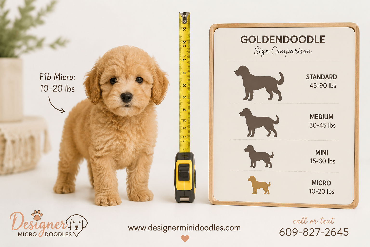 How Big Do Micro Goldendoodles Get?
