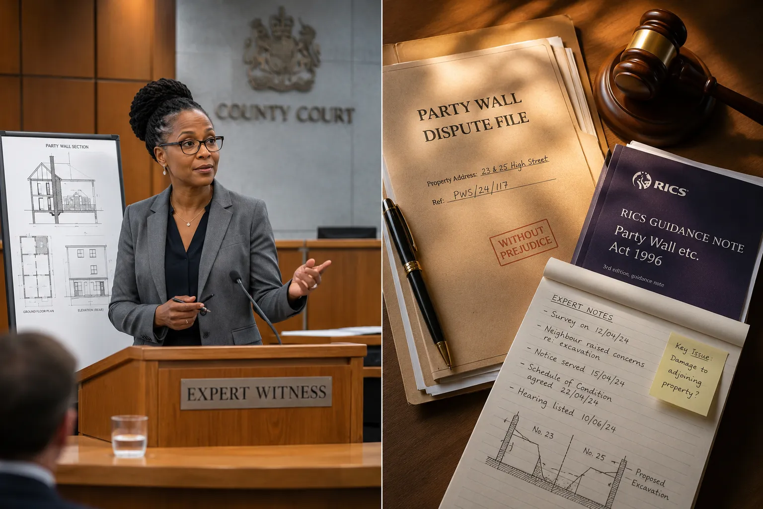 What Evidence Do Expert Witnesses Need to Prepare for Party Wall Cases