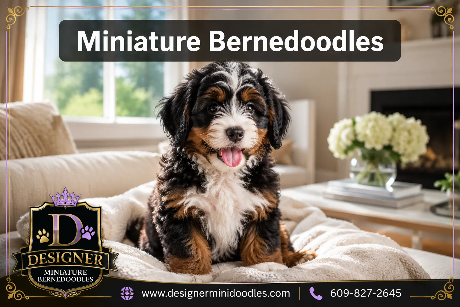 miniature bernedoodles
