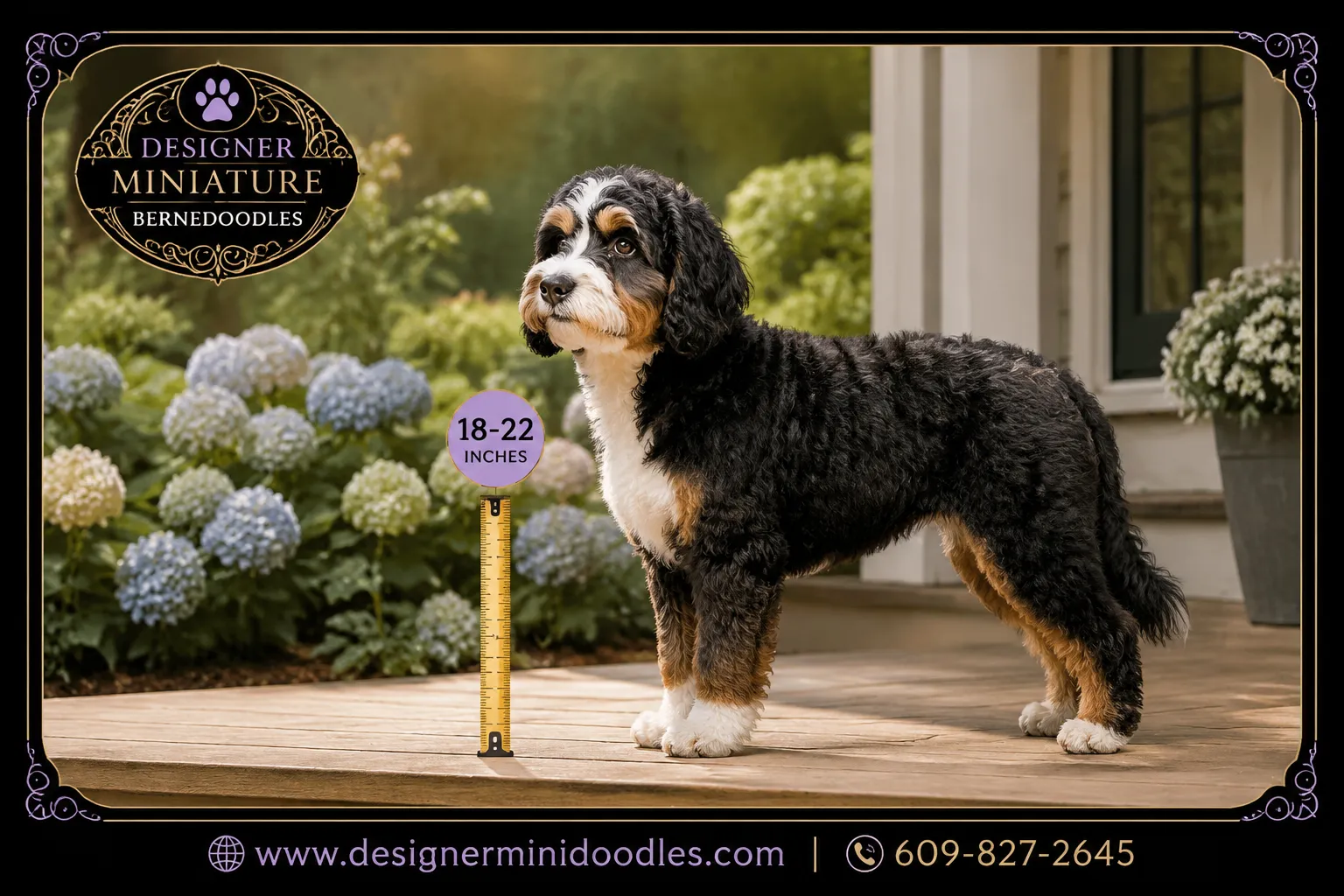 miniature bernedoodles