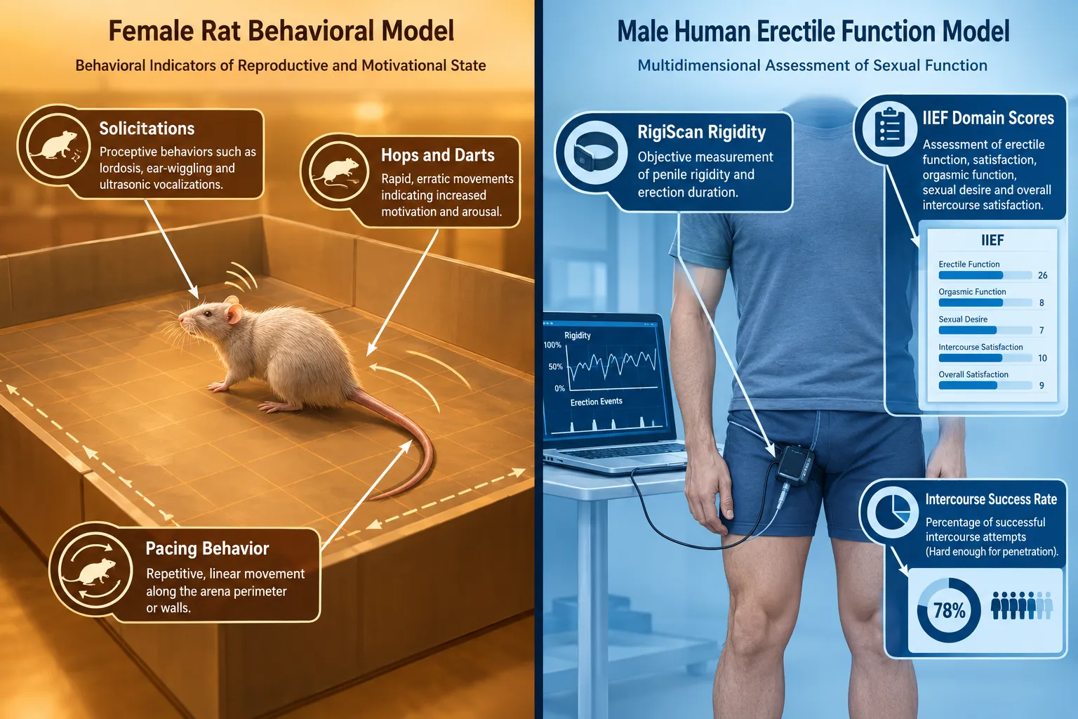 Male Models and Preclinical Behavioral Frameworks