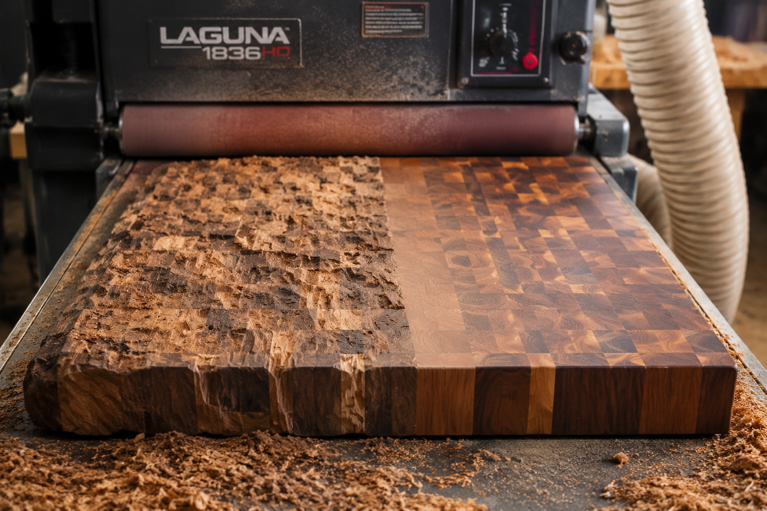 The Challenges of Flattening End Grain