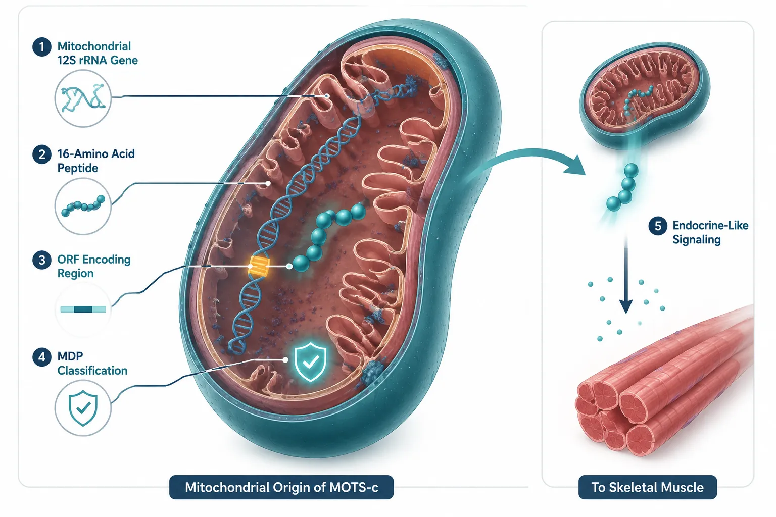 What Is MOTS-c and How Does It Originate in Mitochondria