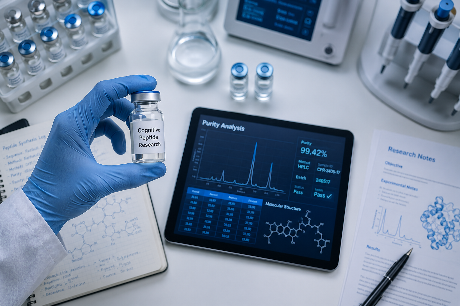 Peptides for Cognitive Enhancement and Brain Health: Key Compounds Researchers Are Studying