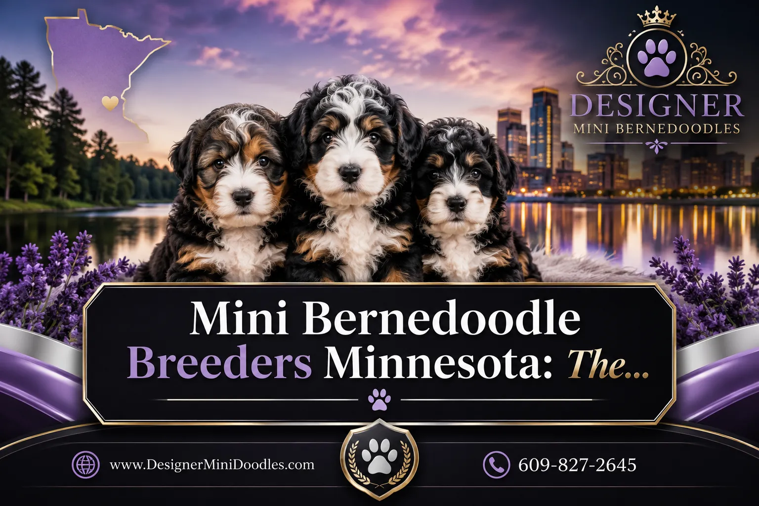 mini bernedoodle breeders Minnesota