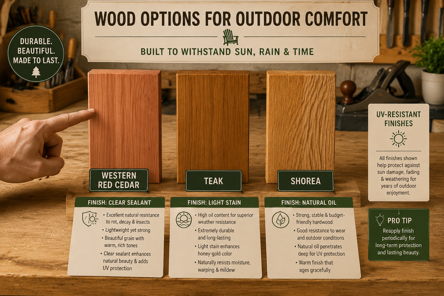Why Western Red Cedar is an Optimal Choice