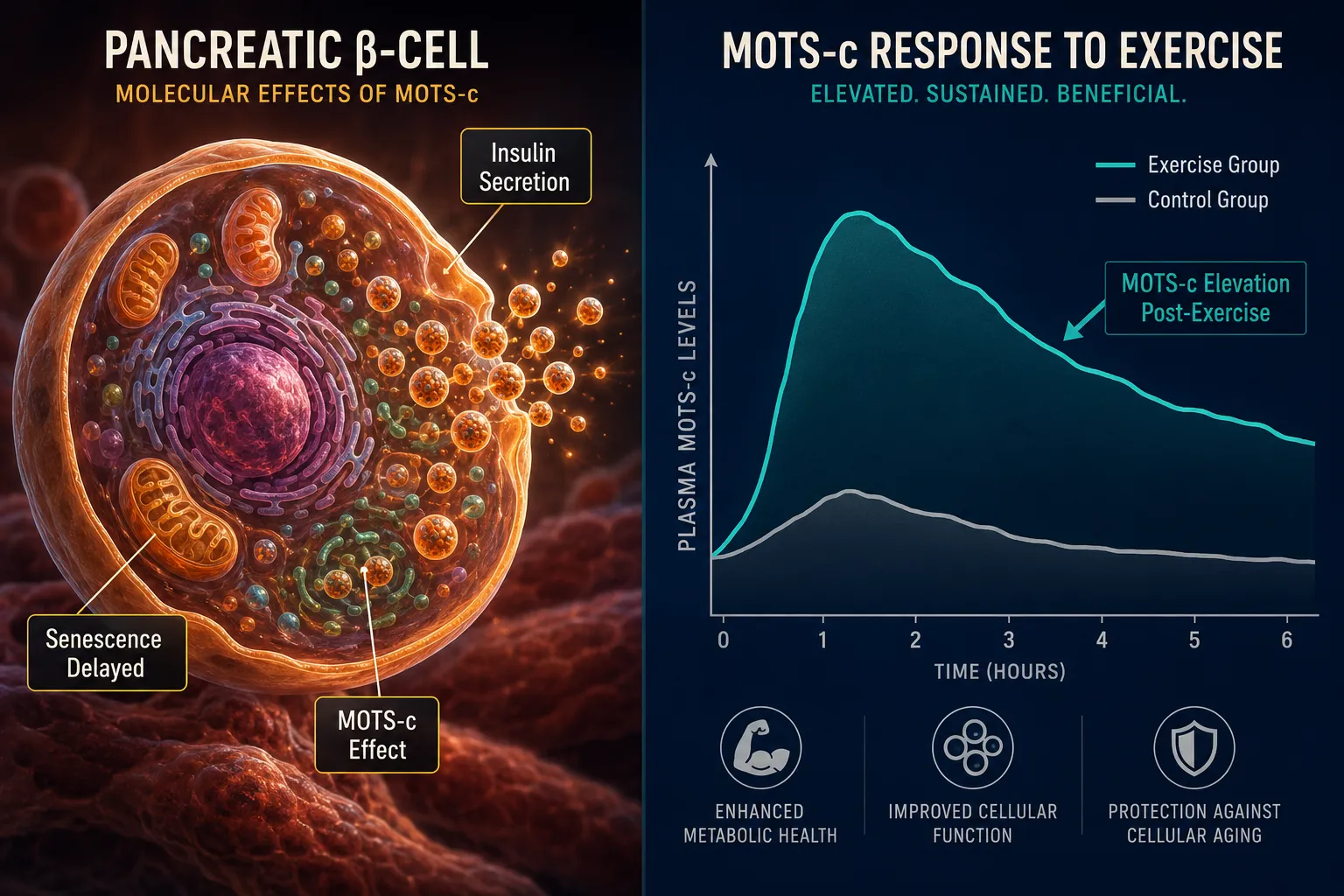MOTS-c in Human Metabolism: Diabetes, Aging, and Exercise