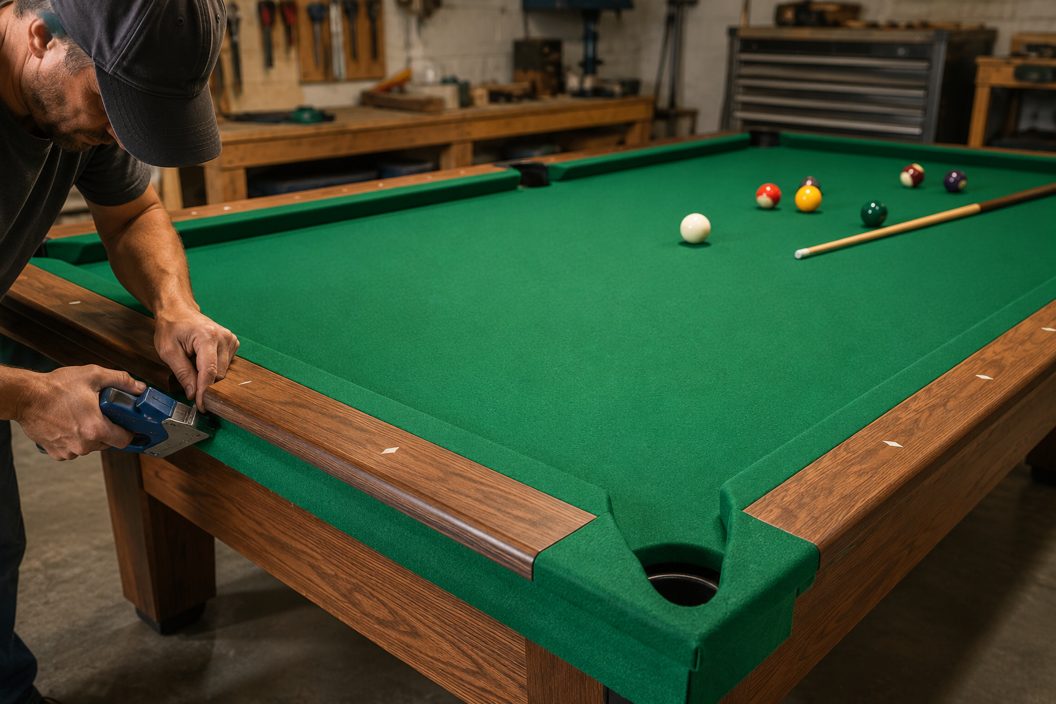 Felt Application: The Final Touch for Optimal Play