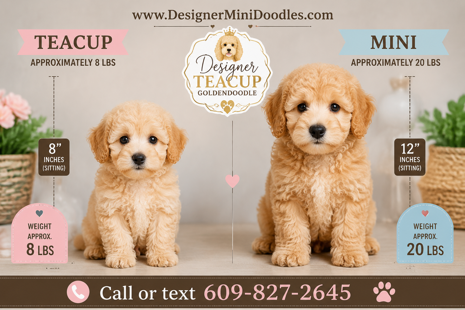 Why Designer Mini Doodles is the #1 teacup goldendoodle breeder in the USA