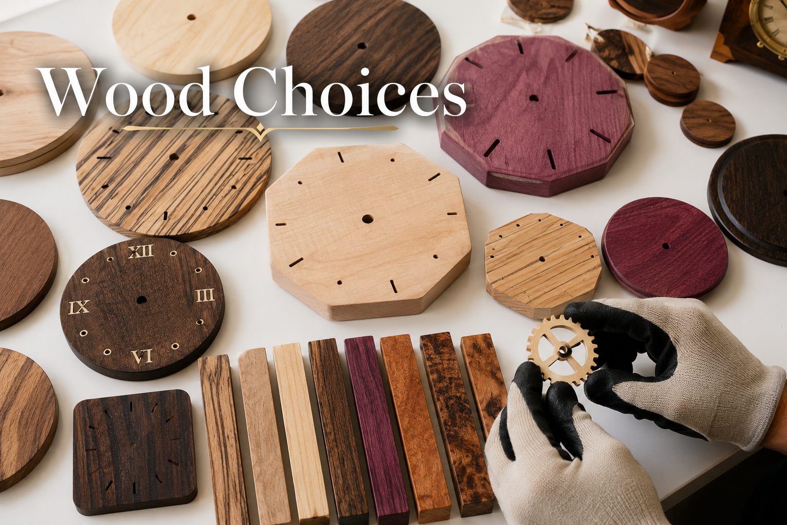 The Foundation of Design: Selecting Wood for Custom Wall Clocks: From Simple Designs to Statement Pieces Using Exotic Woods a