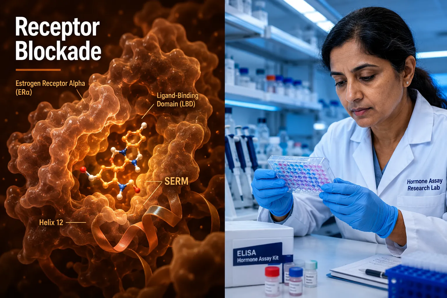 How Enclomiphene Modulates Estrogen Receptor Signaling