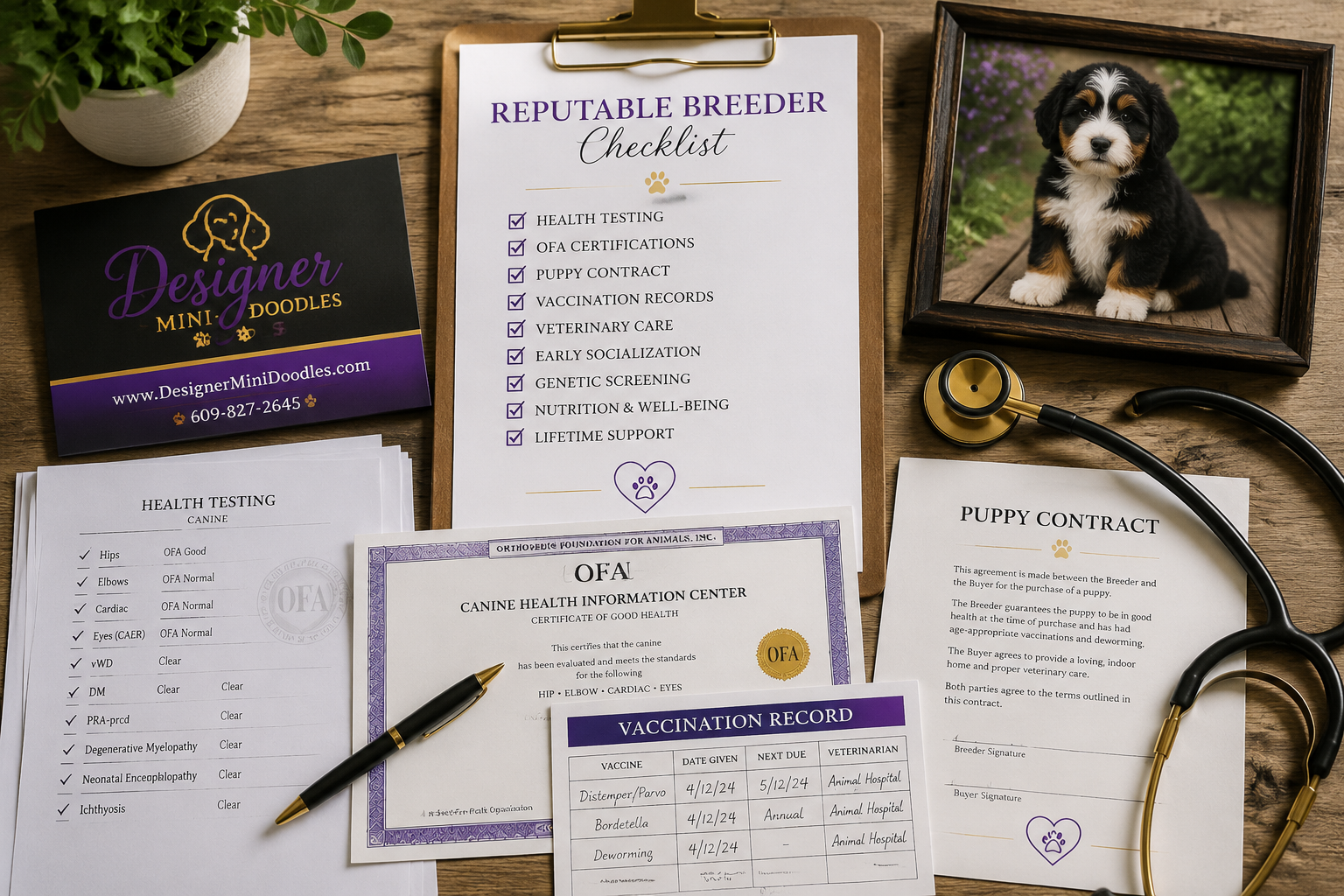 Are mini bernedoodles good with kids and other pets?