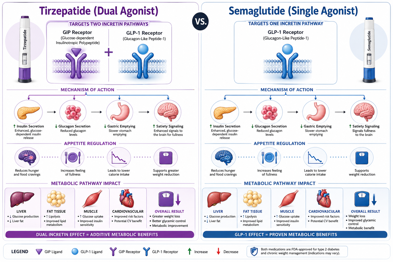 Is Tirzepatide the Same as Semaglutide