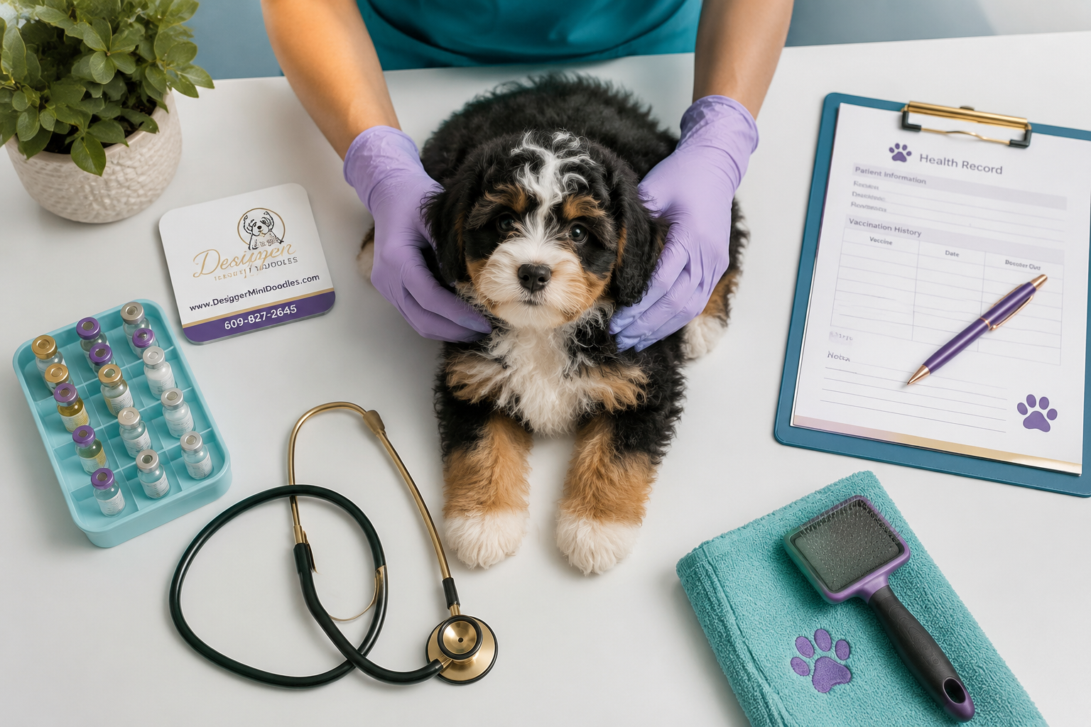 What Vaccinations Do Mini Bernedoodle Puppies Need?