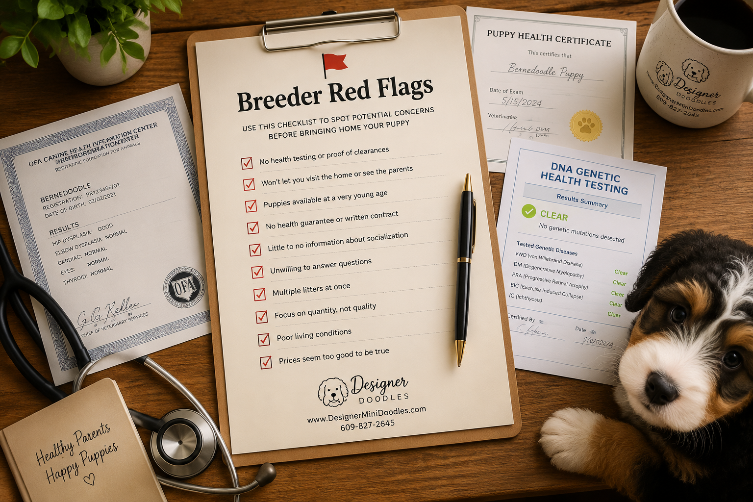 Best Miniature Bernedoodle Breeders Near Zephyrhills