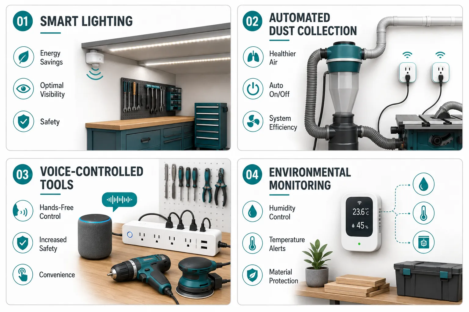 Smart Lighting and Environmental Controls