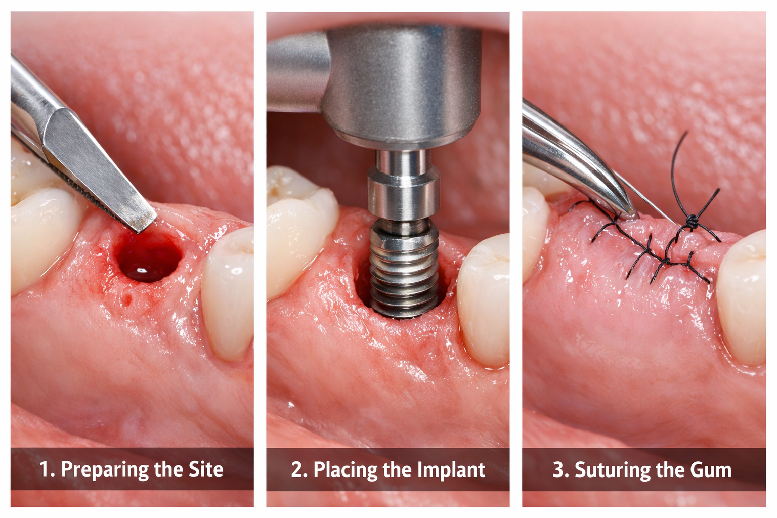 Dental Implants Process Pictures