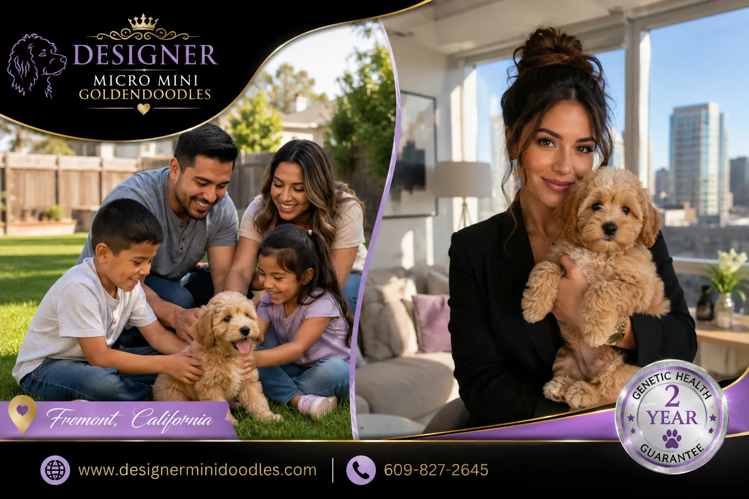 Mini Goldendoodle puppies Fremont California