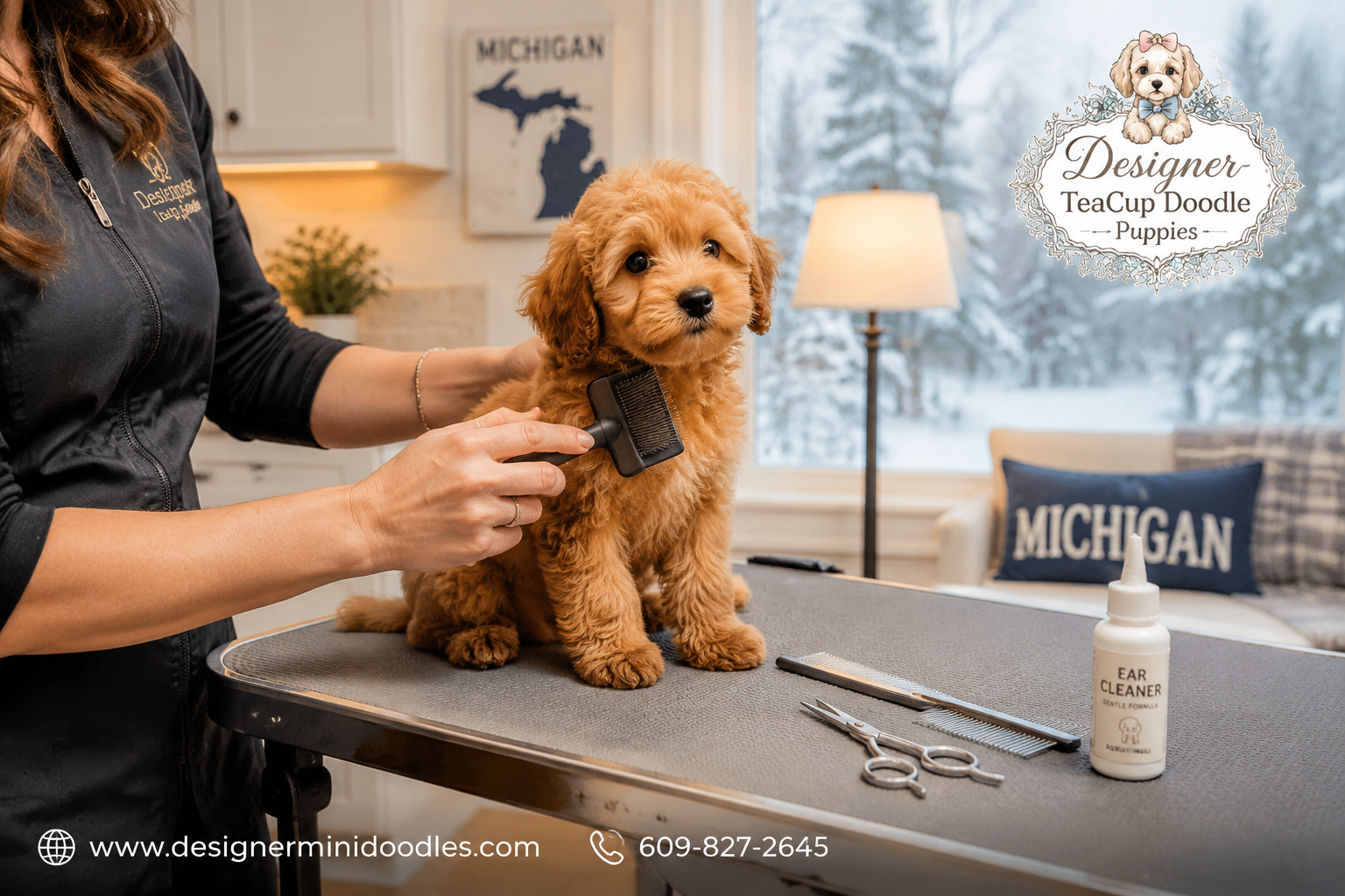 teacup goldendoodle puppies Michigan