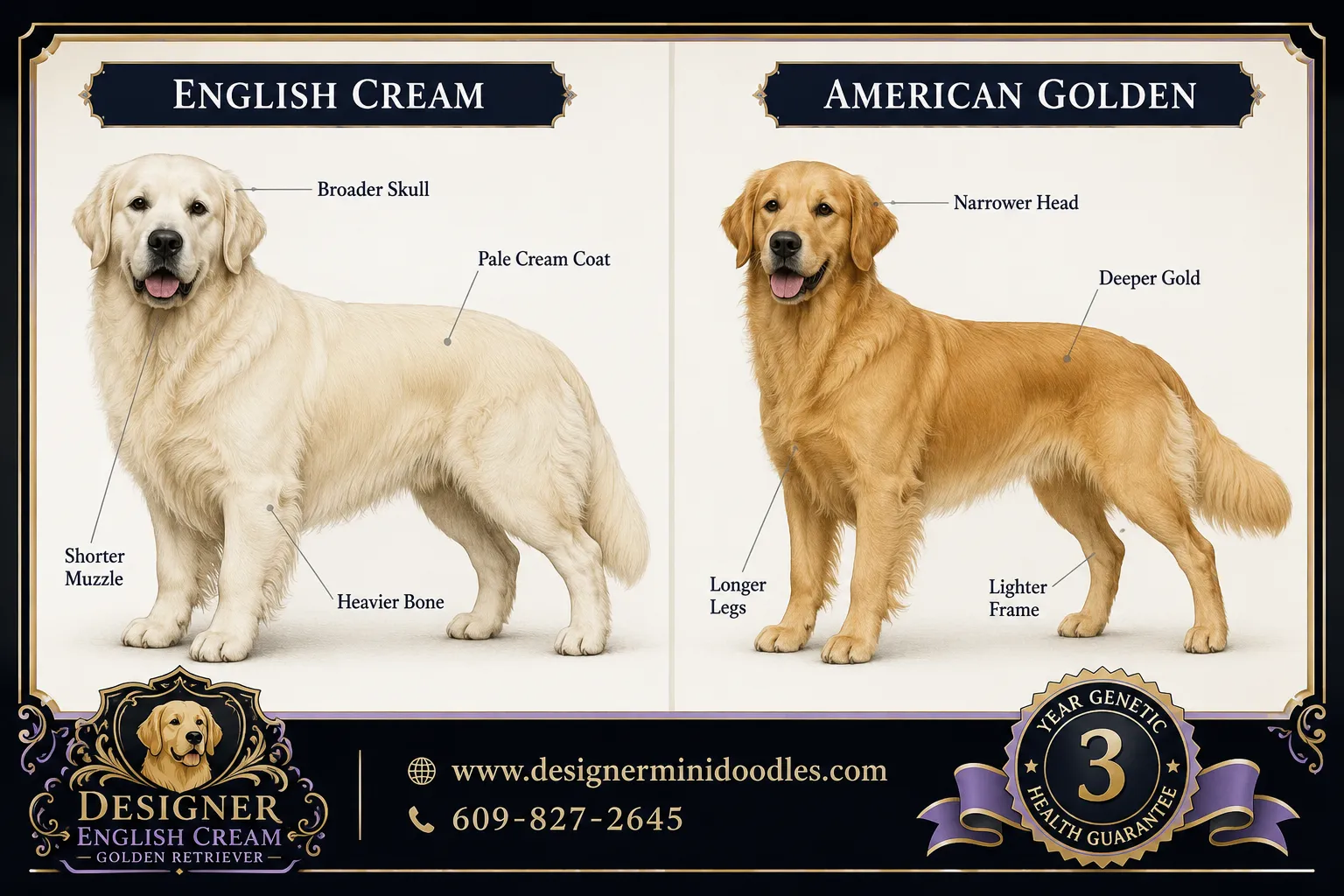 english cream golden retrievers Dallas