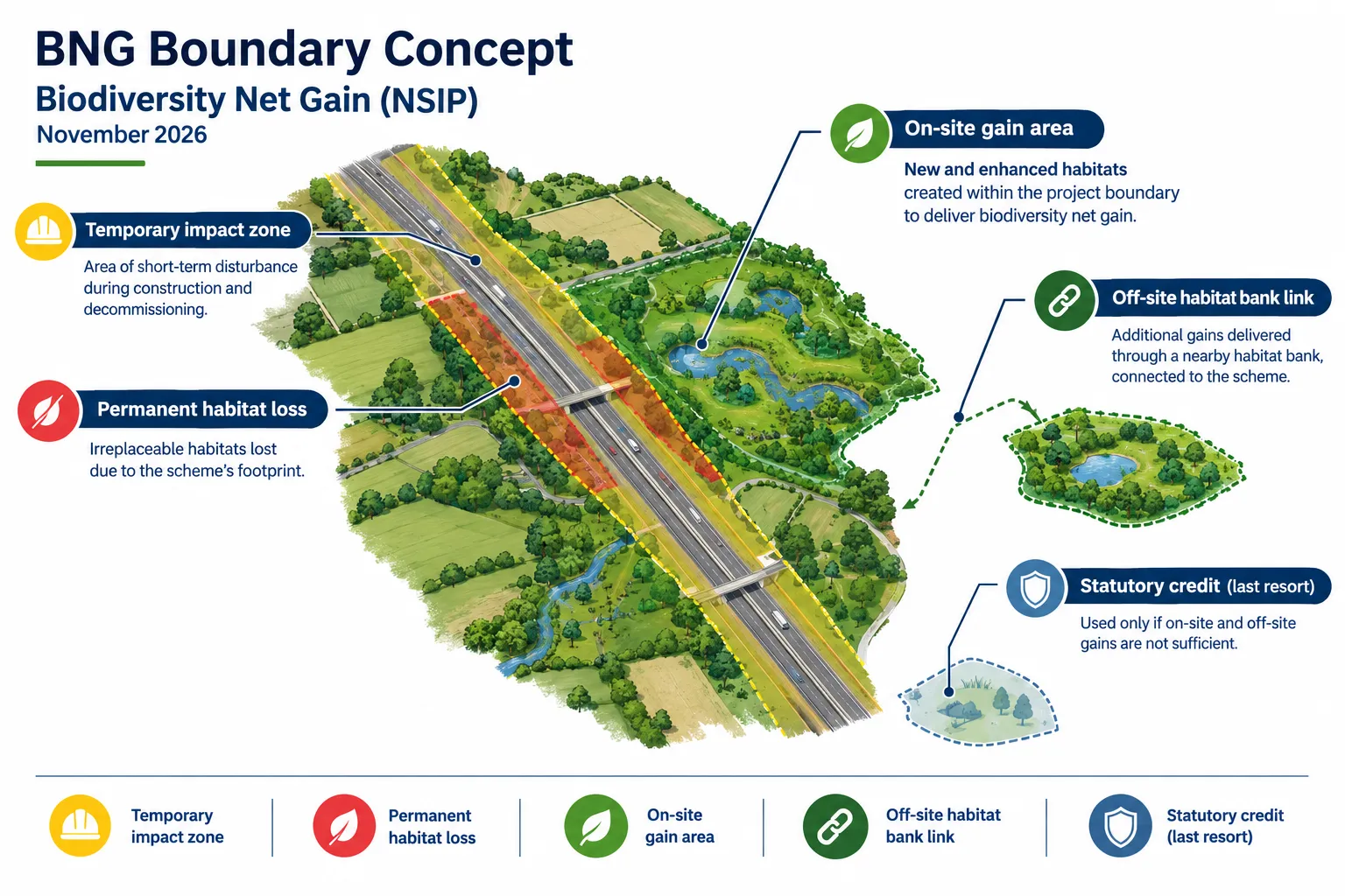 What Changes for Biodiversity Net Gain NSIP November 2026 Rules