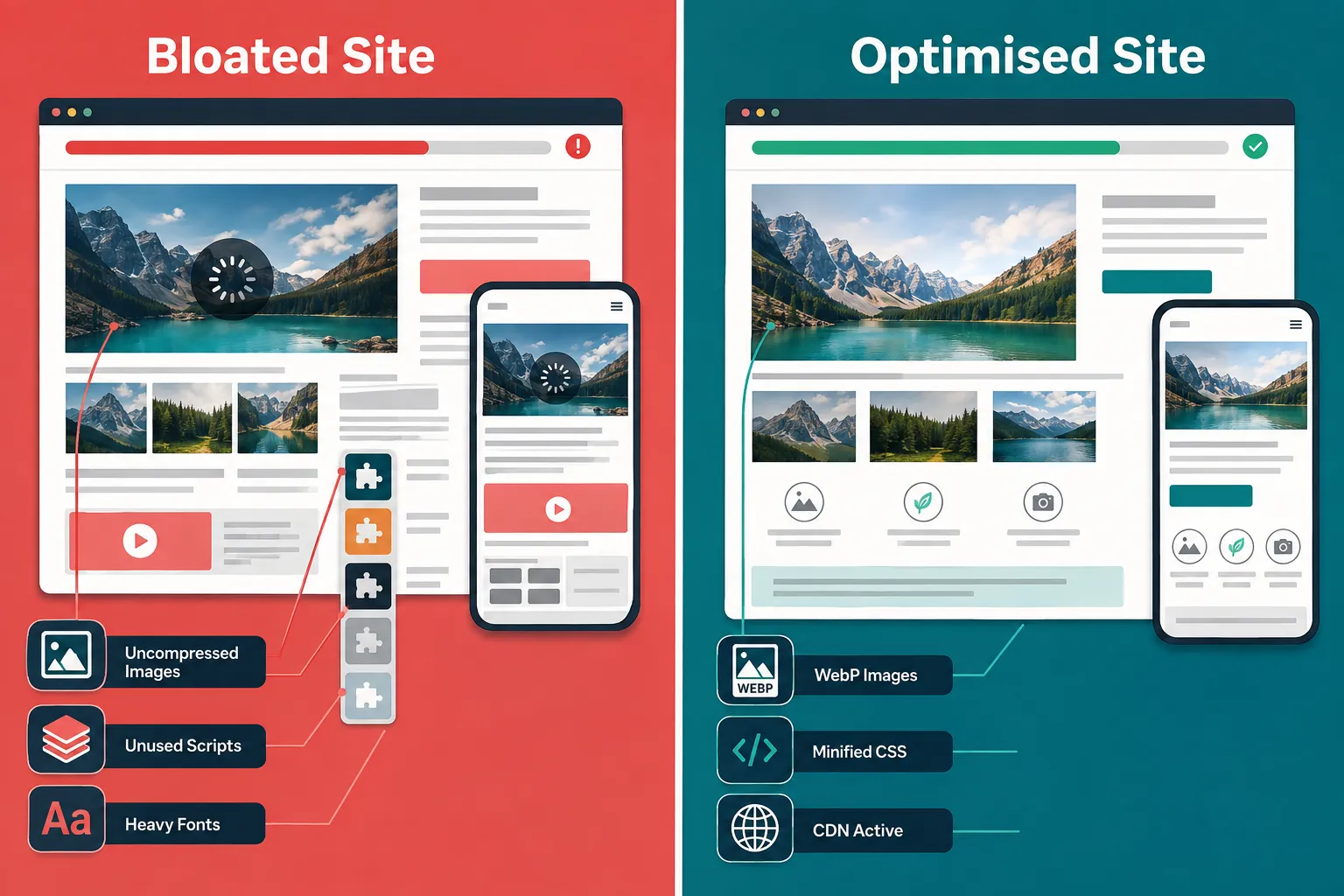 Common Cause 1: Oversized Images and Heavy Media