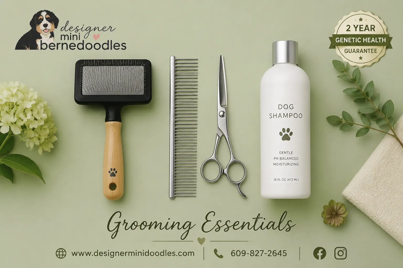 Mini Bernedoodle Grooming Requirements