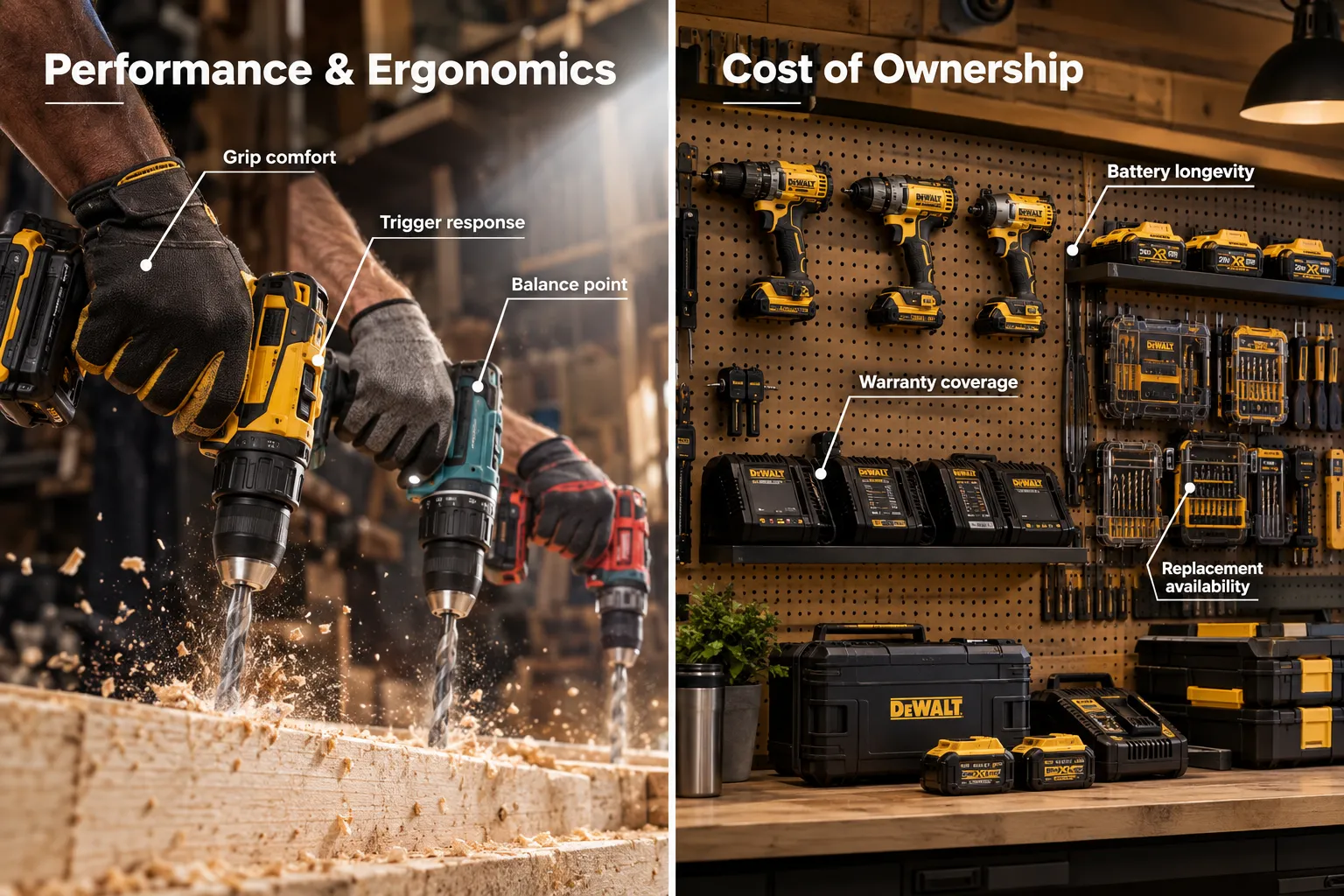 Performance, Ergonomics, and Cost of Ownership