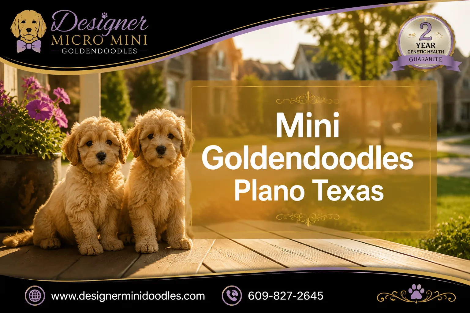 Mini Goldendoodle puppies Plano Texas