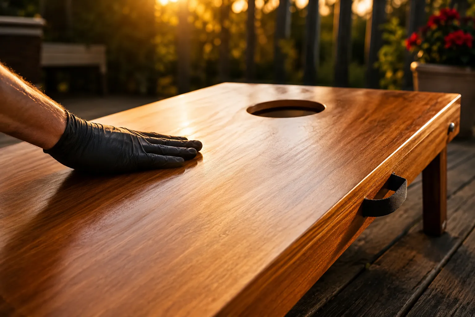 Sealing and Protecting the Wood