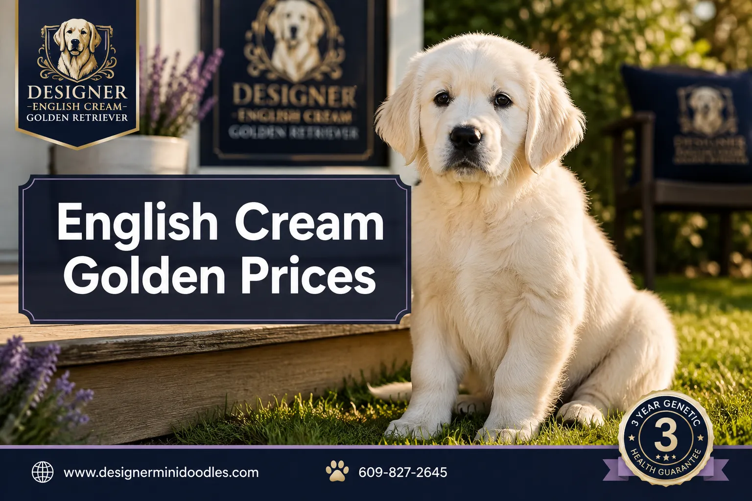 english cream golden retriever prices