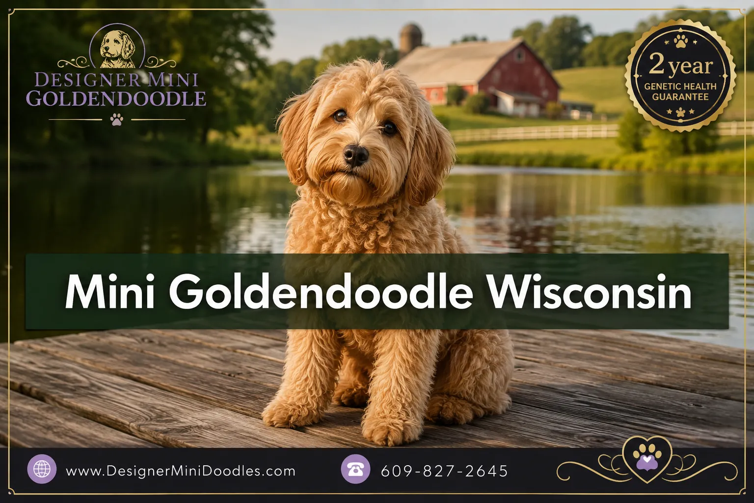 mini goldendoodle Wisconsin