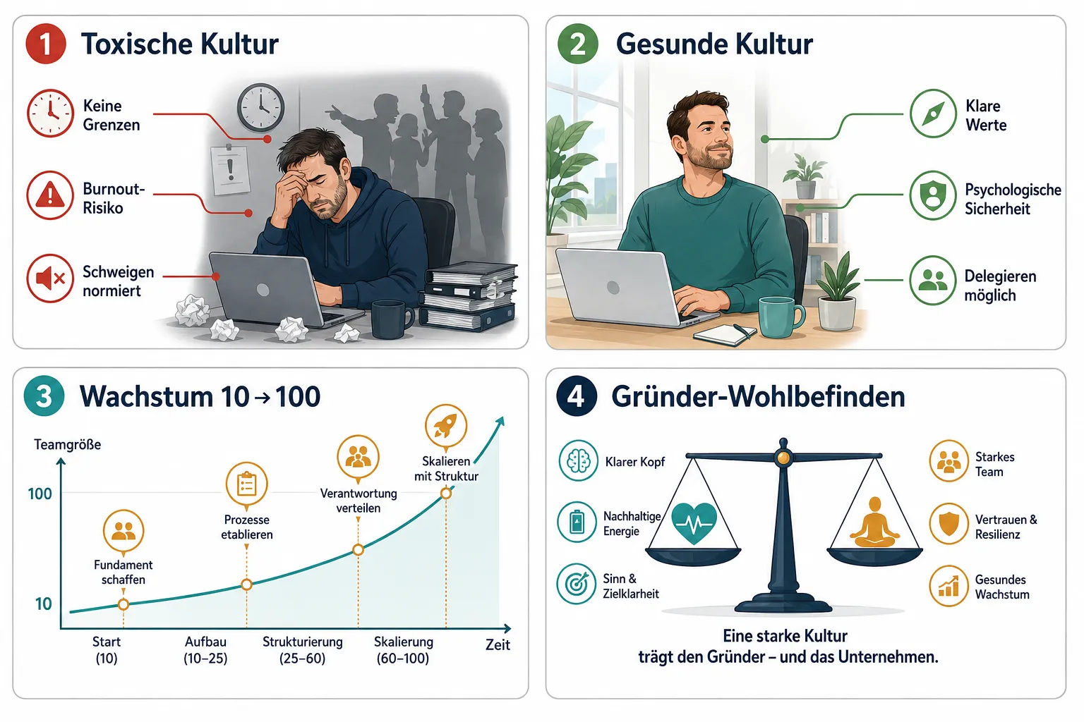 Was ist Organisationskultur und warum ist sie für Gründer entscheidend?