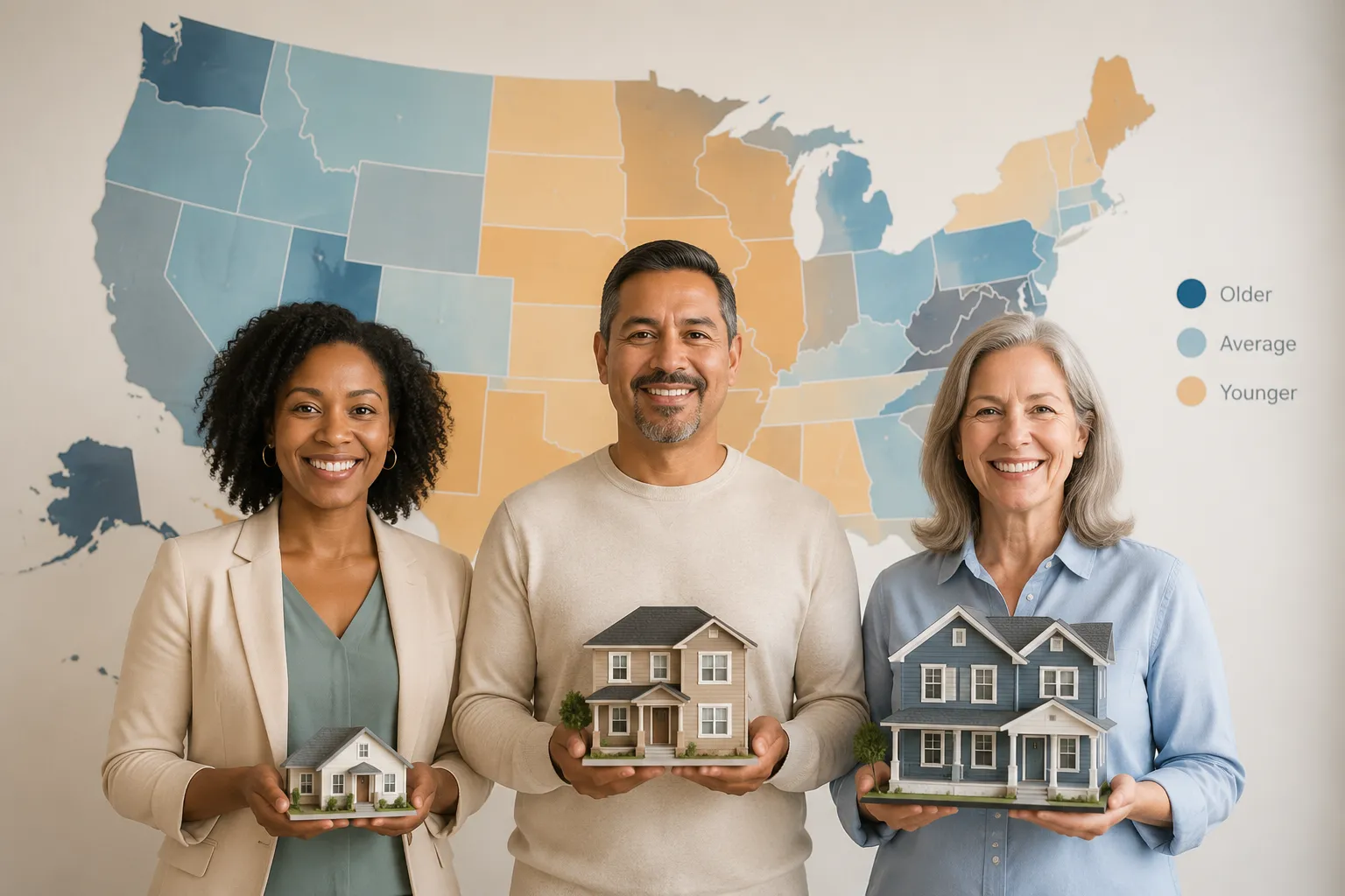 Average Age of First-Time Home Buyers by State, Does Location Matter?
