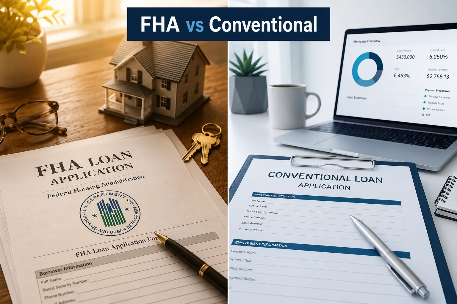 Conventional Loan vs. FHA: Credit Score Requirements Compared