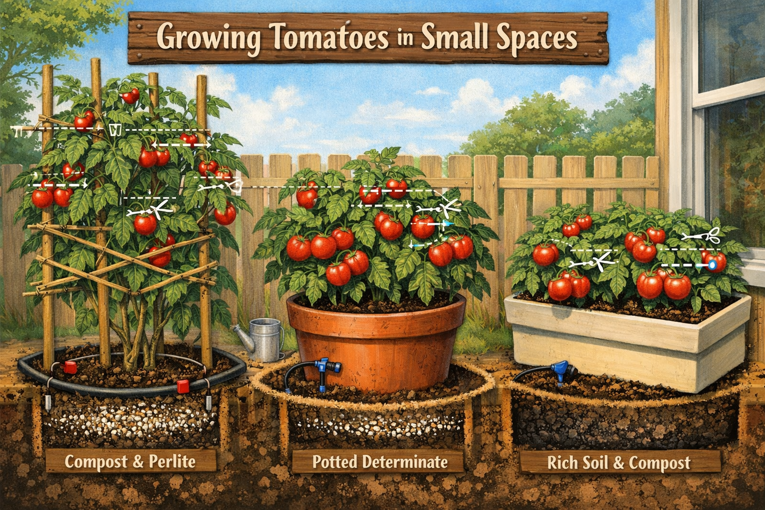Growing Tomatoes in Small Spaces: 2026 Expert Guide