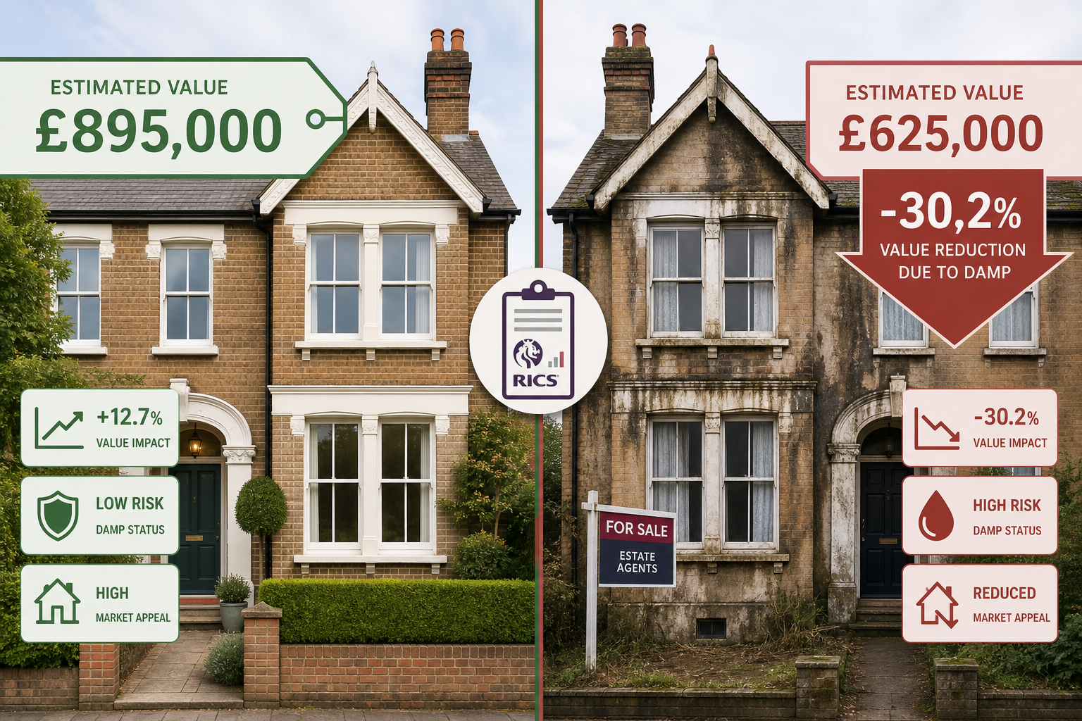 What Damp Findings Mean for Property Value and Mortgageability