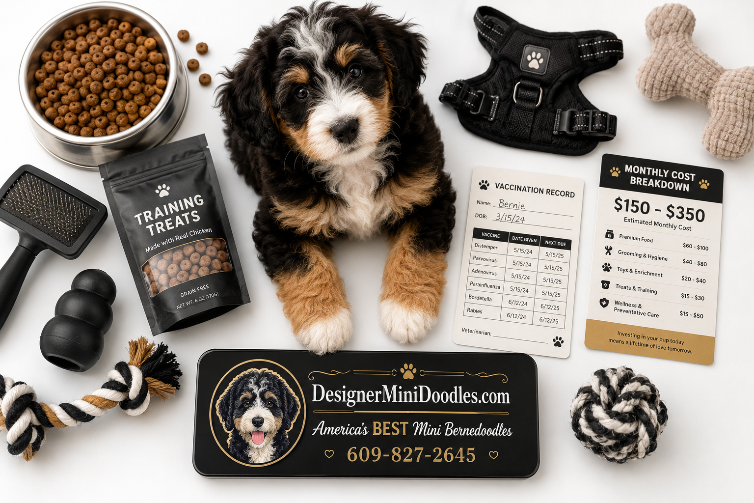 Are mini bernedoodles hypoallergenic?