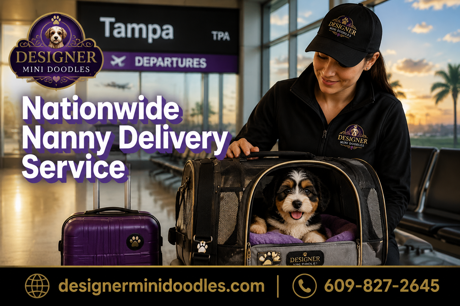 Mini Bernedoodle puppies for sale Tampa