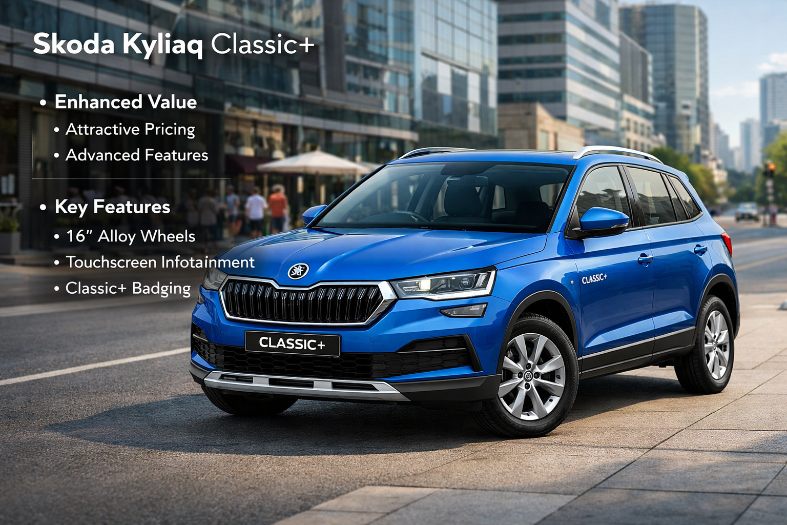 Skoda Kylaq Gets New Classic+ Variant — More Value in 2026