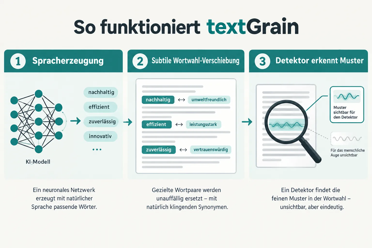 Wie das OpenAI Wasserzeichen ChatGPT technisch funktioniert
