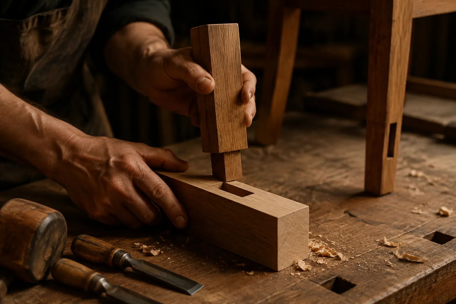 Joinery Techniques: Strength and Visual Consistency in a Matching Set