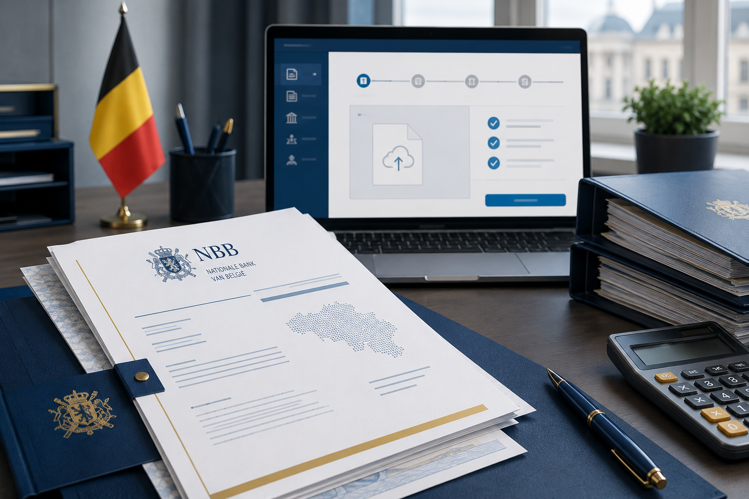 Belgische financiële documenten en de elektronische neerlegging van de jaarrekening bij de NBB
