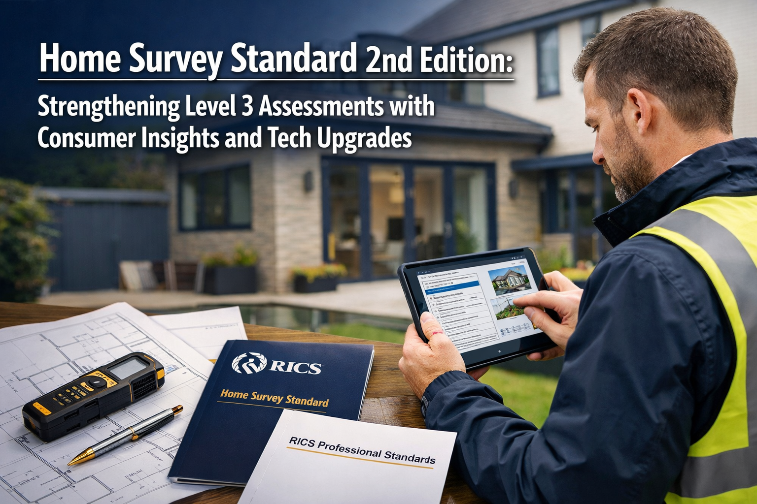 Professional () hero image featuring 'Home Survey Standard 2nd Edition: Strengthening Level 3 Assessments with Consumer