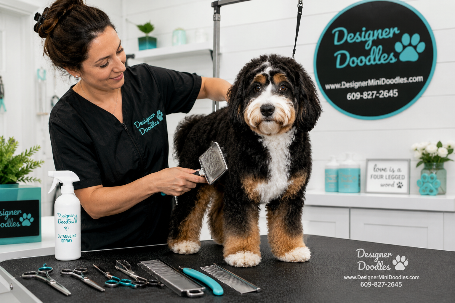 Do Miniature Bernedoodles Need a Lot of Grooming?