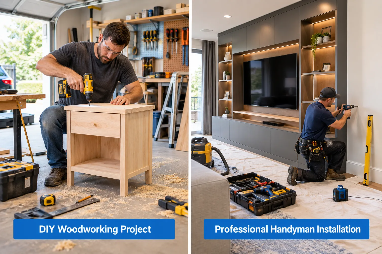 Collaborating with a Handyman for Custom Wood Furniture Projects